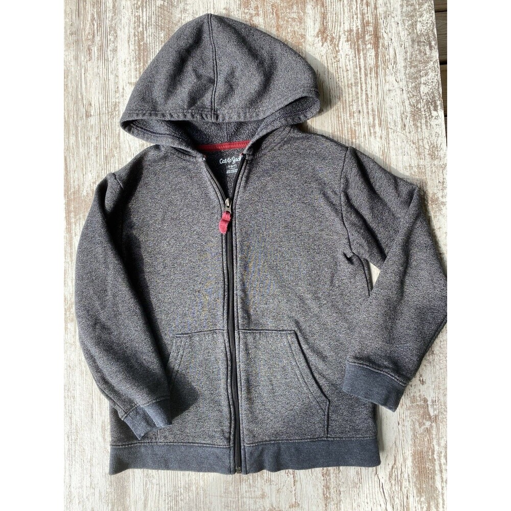 Boy’s Size small S 6/7 Cat & Jack Zip-Up Hoodie